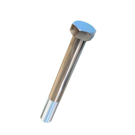 Titanium 1/2-20 X 4-1/4 UNF Allied Titanium Hex Head Bolt (No Dimple)